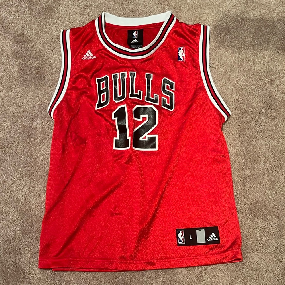 Kirk Hinrich Chicago Bulls Adidas Red Sewn/stitched Swingman Jersey
